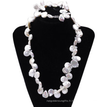 Snh Fashion Real Culture Collier de bijoux en perles nuptiale